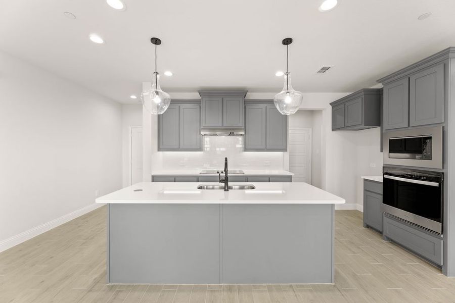 Front exterior of a new home in Main Street Village, Mansfield, TX, highlighting curb appeal (Image 9). Front exterior of a new home in Main Street Village, Mansfield, TX, highlighting curb appeal (Image 9).