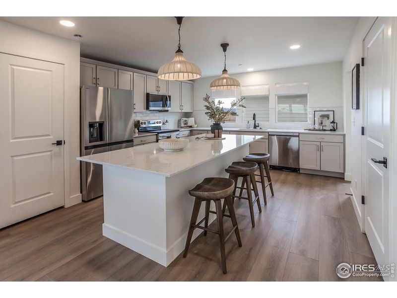 Furnished interior view inside a new home in , Fort Collins (Image 5).