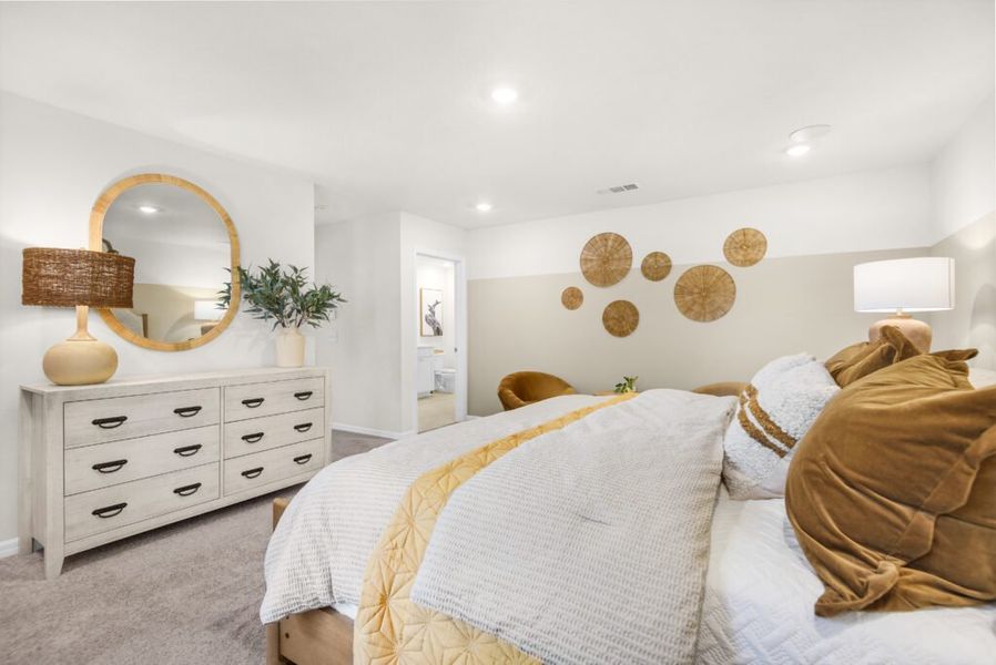 Furnished interior view inside a new home in Avalon, Milton (Image 9).