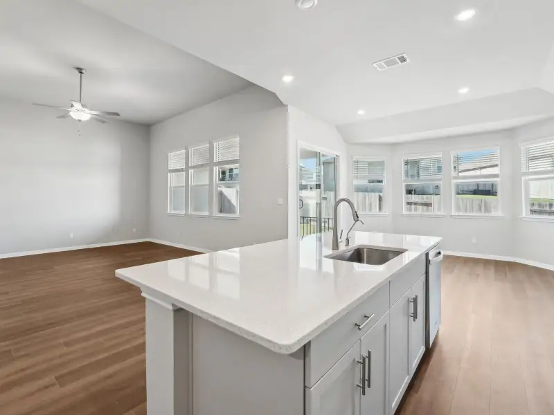 Furnished interior view inside a new home in Big Sky Ranch - Executive Collection, Dripping Springs (Image 4).