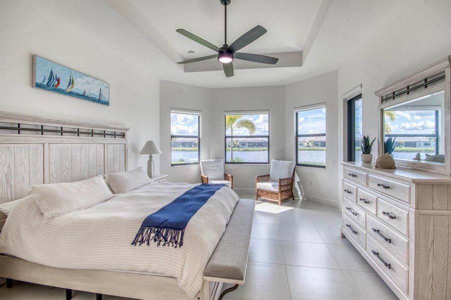 Furnished interior view inside a new home in , Port St. Lucie (Image 31).
