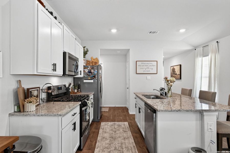 Furnished interior view inside a new home in Preserve at Medina, Von Ormy (Image 14).