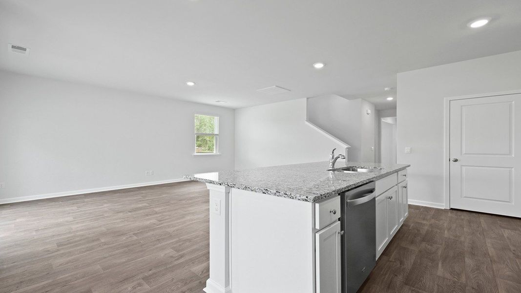 Furnished interior view inside a new home in Lakeview at Kitfield, Moncks Corner (Image 6).