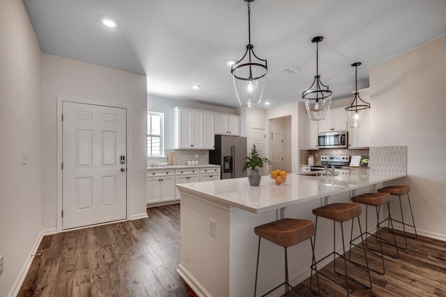 Furnished interior view inside a new home in Ambridge, Conway (Image 2).