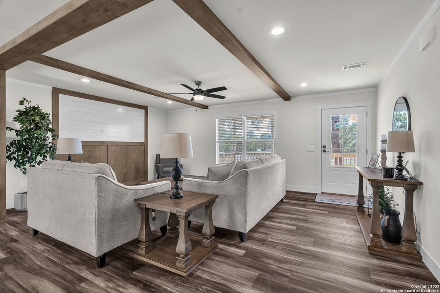 Furnished interior view inside a new home in , La Vernia (Image 3). Furnished interior view inside a new home in , La Vernia (Image 3).