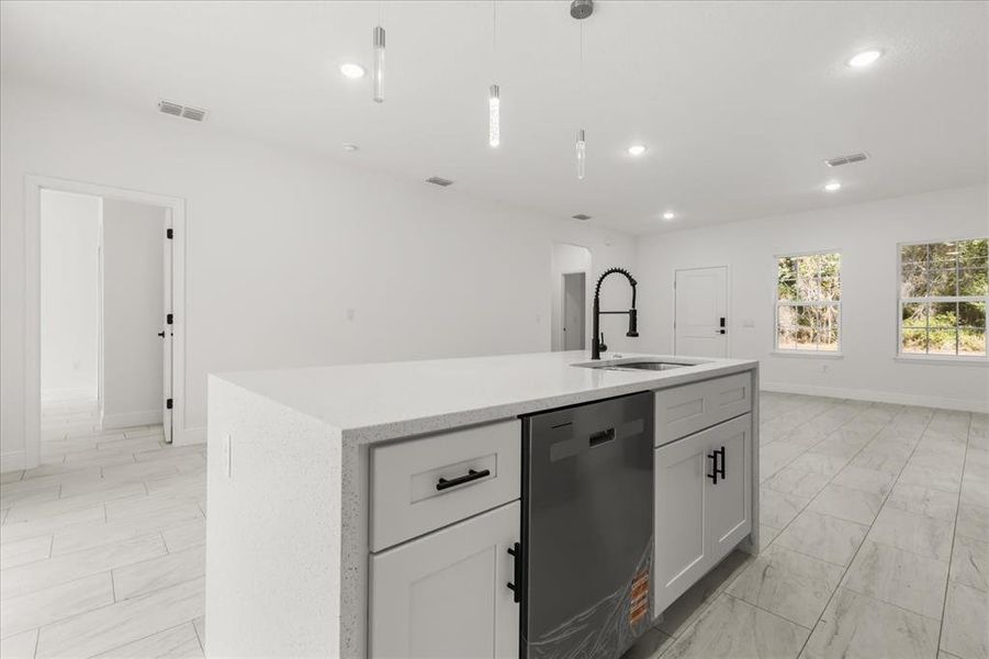 Furnished interior view inside a new home in , Citrus Springs (Image 8).