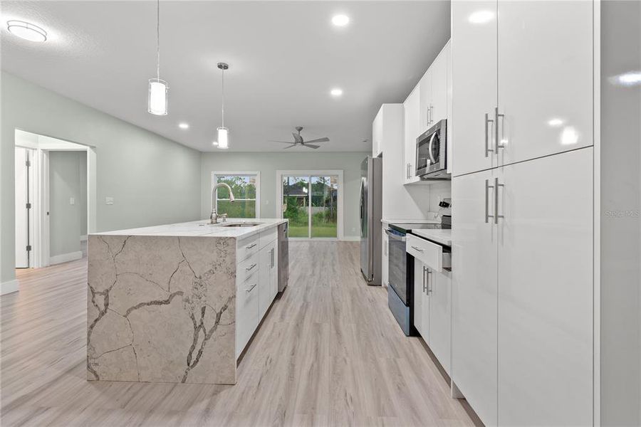 Furnished interior view inside a new home in , Orlando (Image 10). Furnished interior view inside a new home in , Orlando (Image 10).