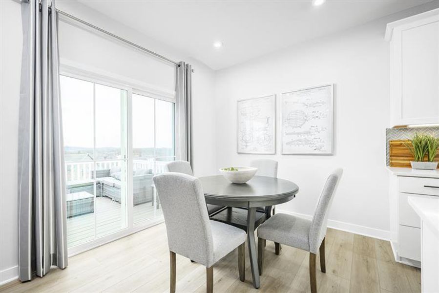 Representative furnished interior of a home built from the Alberti Ranch by Ryan Homes in Albemarle, Hertford (Image 21).