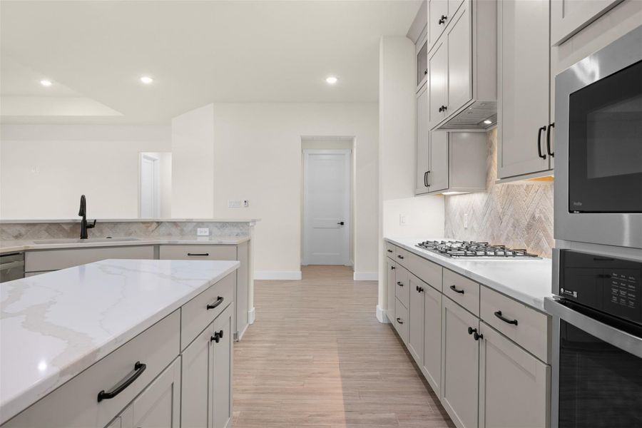 Furnished interior view inside a new home in , Iola (Image 6).
