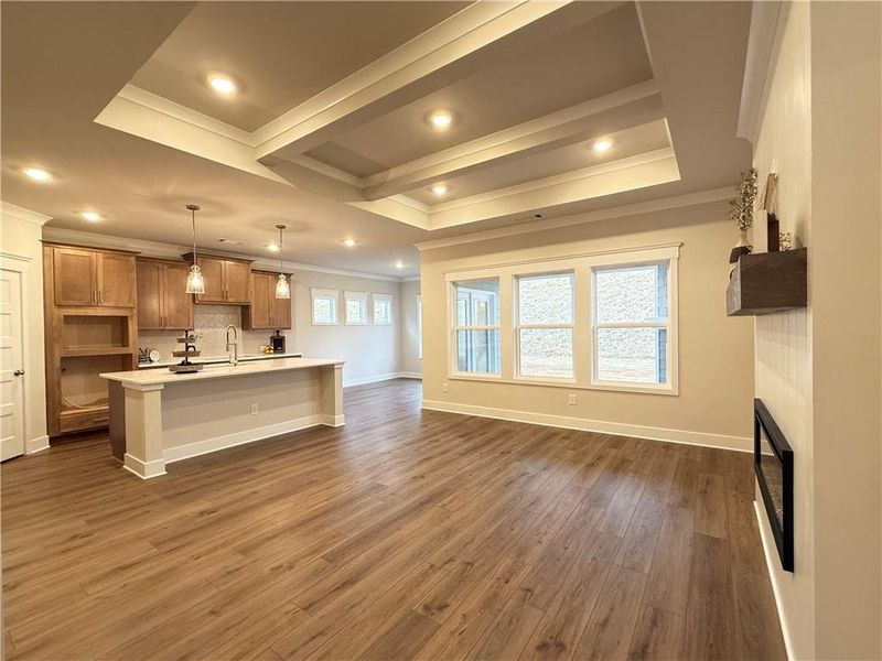 Spacious, unfurnished interior of a new home in Ponderosa Farms Manor, Gainesville (Image 32).