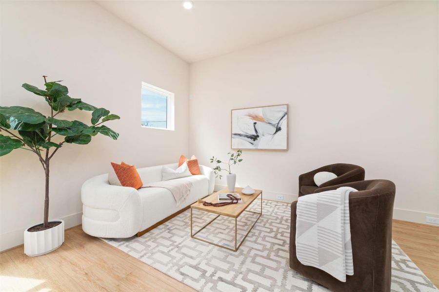 Living area 2nd floor. Living area 2nd floor.