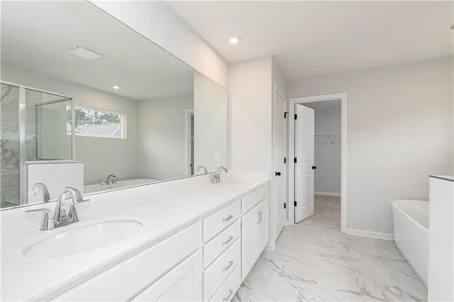 Furnished interior view inside a new home in Riverside Ridge, Lawrenceville (Image 6).