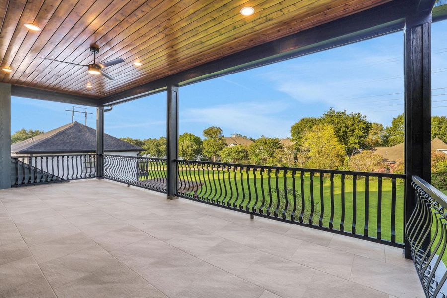 Exterior details and patio area of a home in , Montgomery (Image 18).
