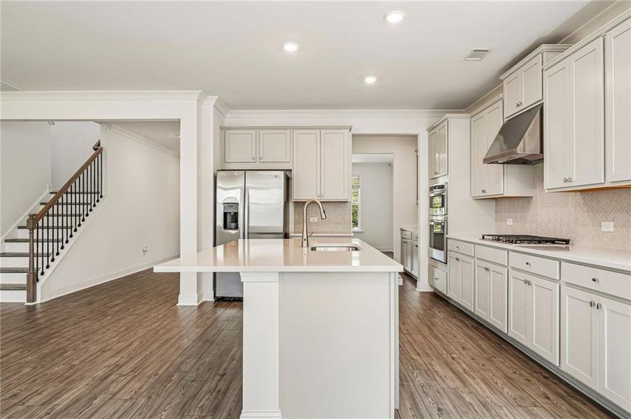 Furnished interior view inside a new home in Bennett Farm, Loganville (Image 7).
