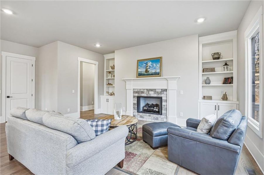 Furnished interior view inside a new home in , Canton (Image 49).