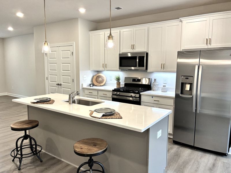 Furnished interior view inside a new home in Miller Park, Greenville (Image 7).