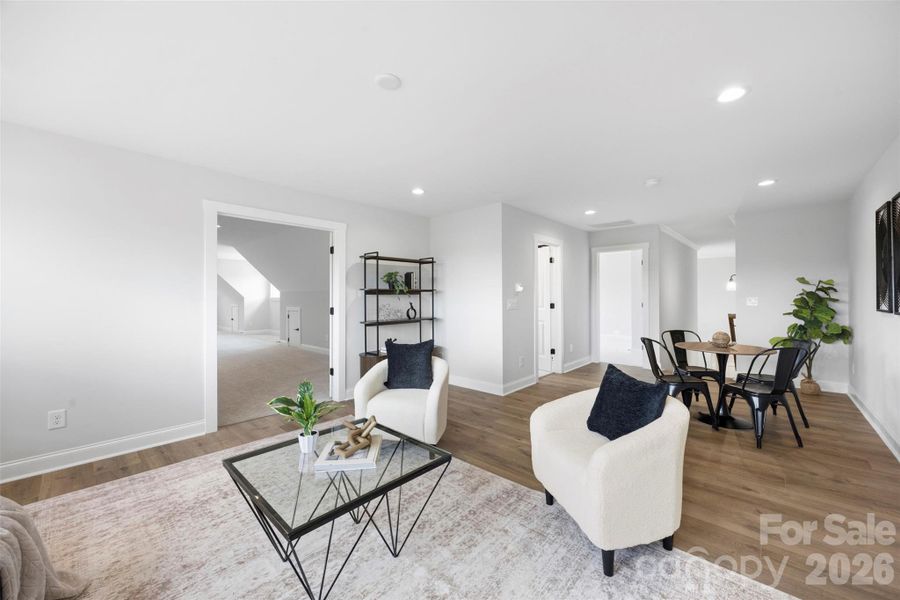 Furnished interior view inside a new home in , Lancaster (Image 34).