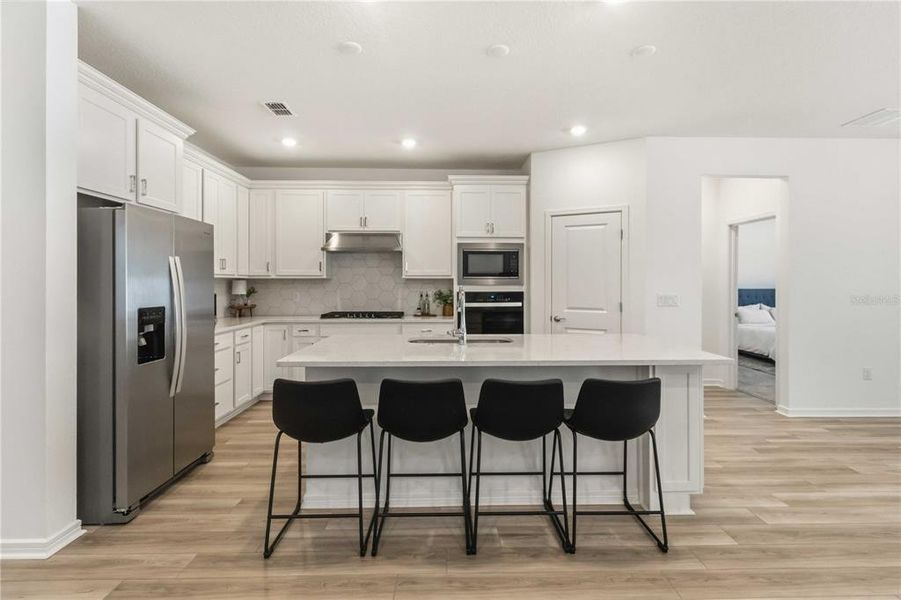 Furnished interior view inside a new home in , Valrico (Image 6).