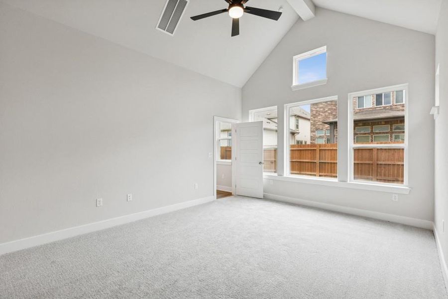 Marshall Owner's Retreat (photo is of a similar home with similar design features; actual design features may vary)