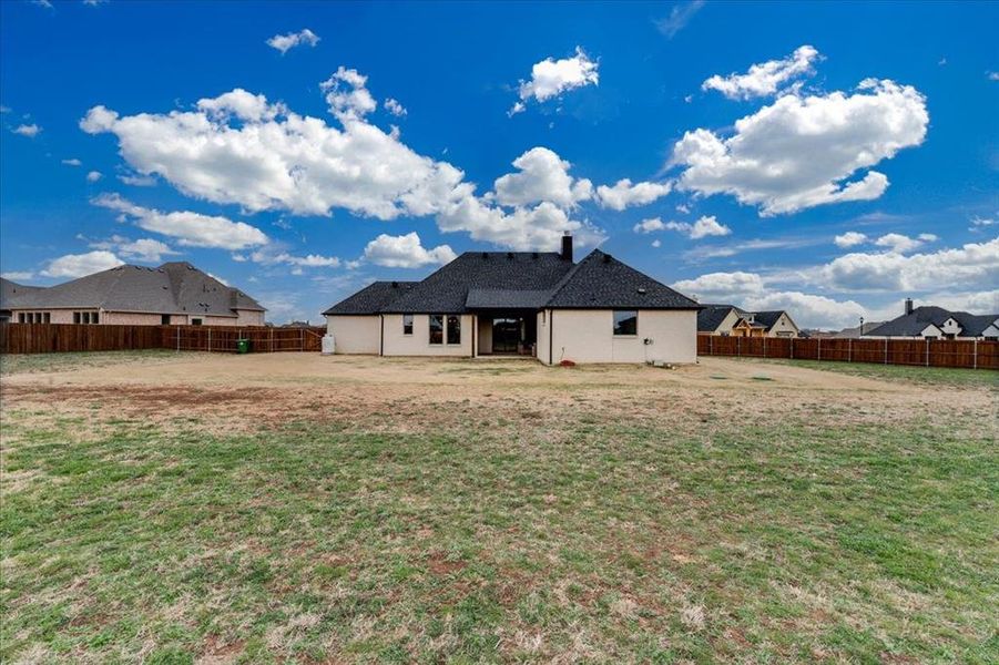 Exterior details and patio area of a home in , Godley (Image 24).