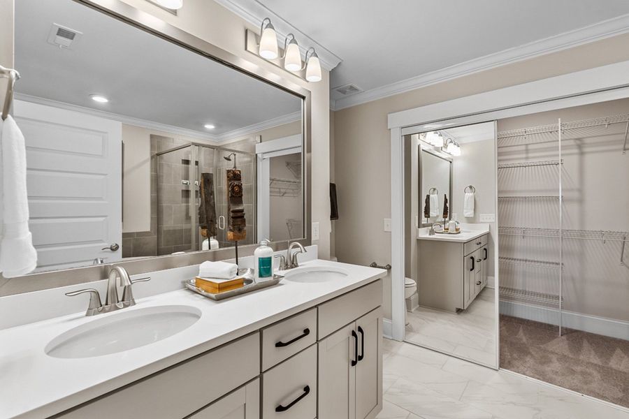 Representative furnished interior of a home built from the Victor - Vanguard Collection by Mungo Homes in Parris Meadows, Chesnee (Image 11).