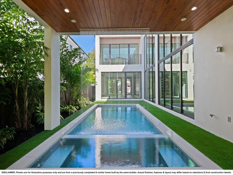 DISCLAIMER: Photos are for illustrative purposes only and are from a previously completed & similar home built by the same builder. Actual finishes, features & layout may differ based on selections & final construction details.