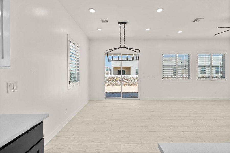 Spacious, unfurnished interior of a new home in Gateway Estates, El Paso (Image 19). Spacious, unfurnished interior of a new home in Gateway Estates, El Paso (Image 19).