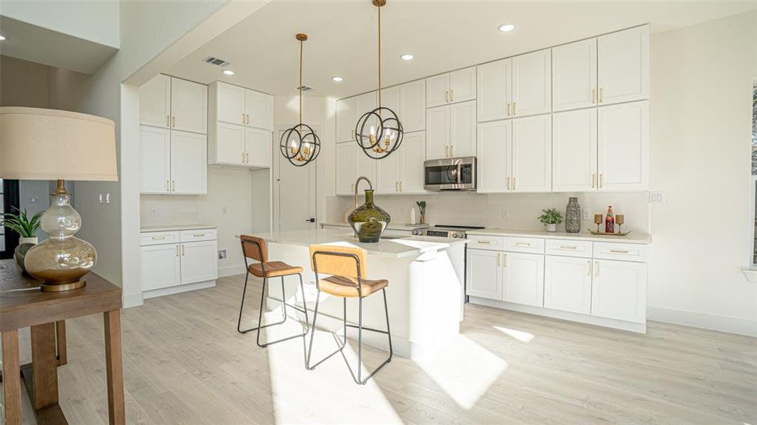 Furnished interior view inside a new home in , Granbury (Image 9).