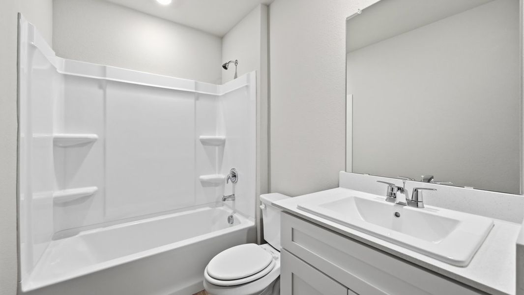 Furnished interior view inside a new home in Hickory Grove, Krum (Image 15).