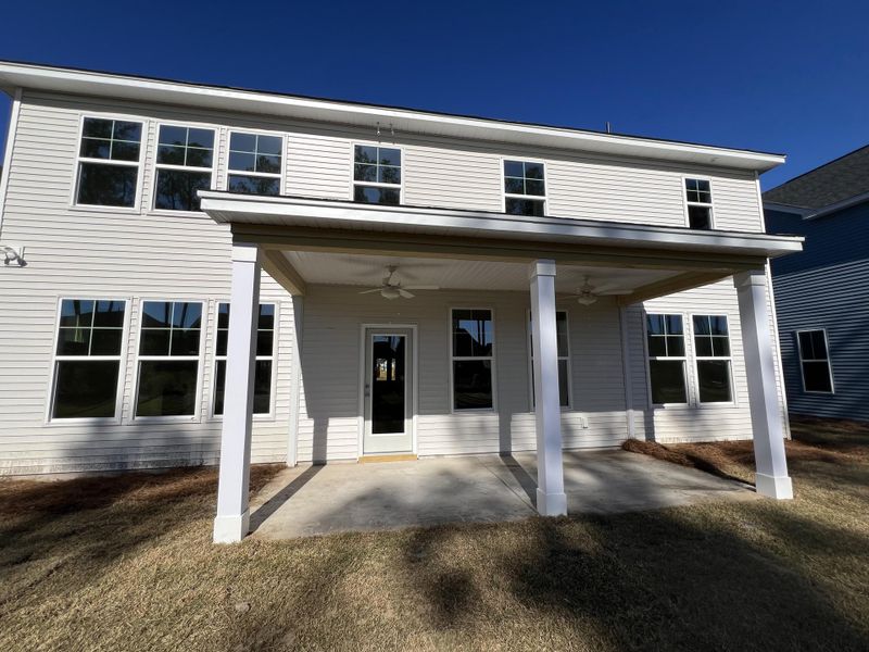 Exterior details and patio area of a home in , Summerville (Image 3).