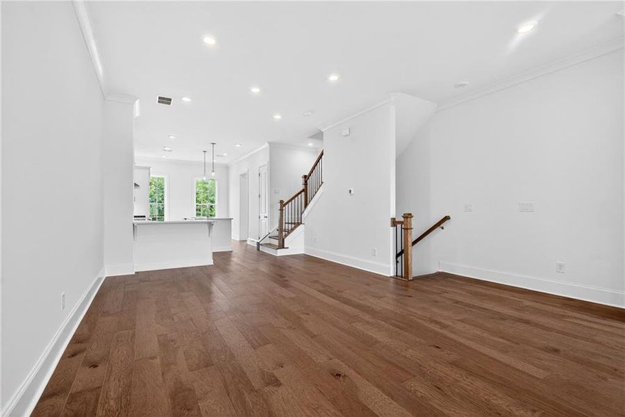 Spacious, unfurnished interior of a new home in Waterhaven, Cumming (Image 20).