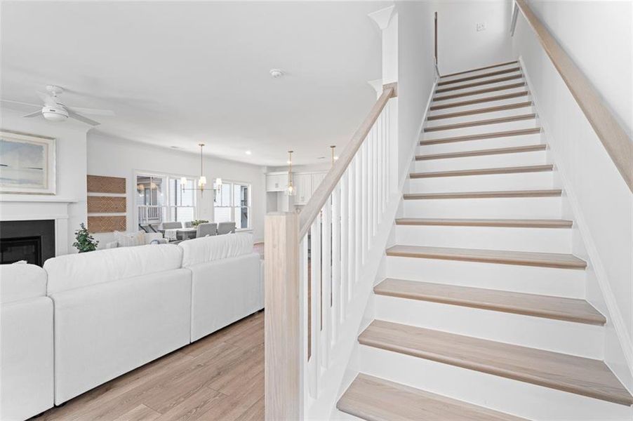 Furnished interior view inside a new home in Stillwood, Atlanta (Image 9).