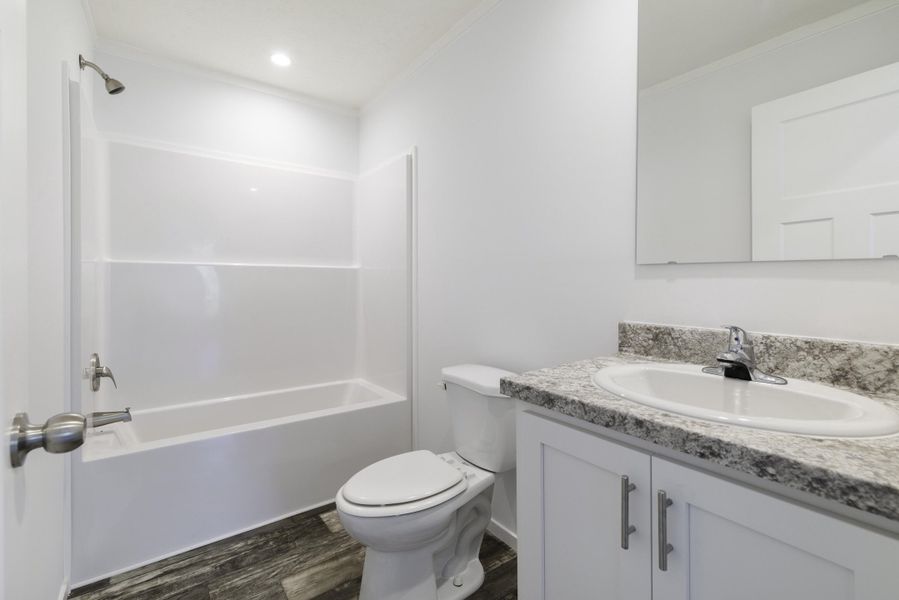 Furnished interior view inside a new home in , Cross (Image 38). Furnished interior view inside a new home in , Cross (Image 38).