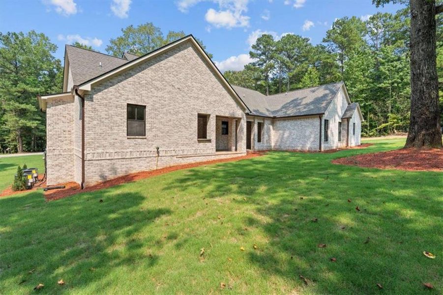 Exterior details and patio area of a home in , Carrollton (Image 3).