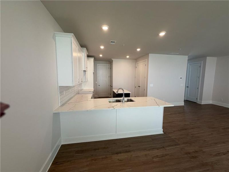 Furnished interior view inside a new home in , Marietta (Image 7).