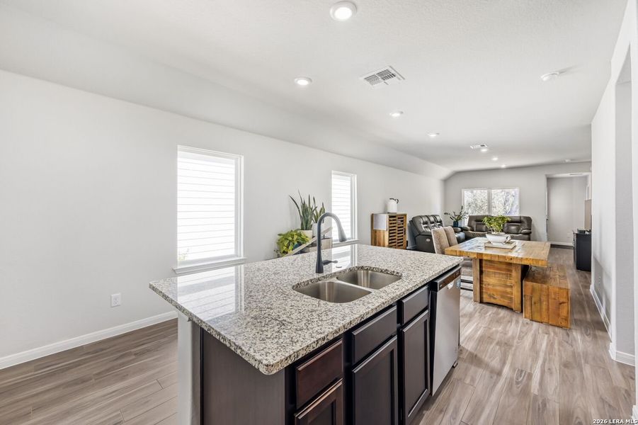 Furnished interior view inside a new home in Timber Creek, San Antonio (Image 15).