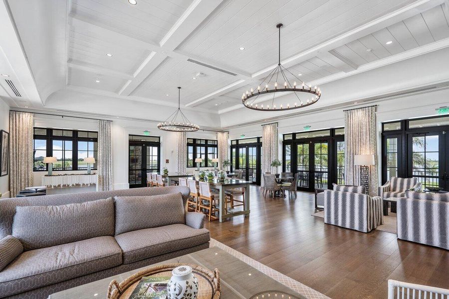 Furnished interior view inside a new home in , Loxahatchee (Image 5).
