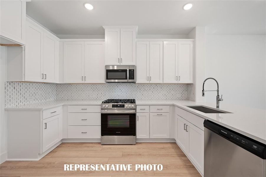 Any chef would be proud to call this dream kitchen their own!  REPRESENTATIVE PHOTO