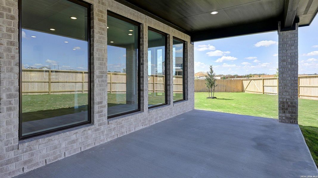 Exterior details and patio area of a home in Ladera, San Antonio (Image 4). Exterior details and patio area of a home in Ladera, San Antonio (Image 4).
