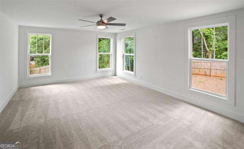 Spacious, unfurnished interior of a new home in The Villages at Whites Mill, Decatur (Image 13).