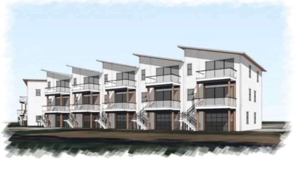 Exterior rendering of this home design in , Charleston, SC (Image 10). Exterior rendering of this home design in , Charleston, SC (Image 10).