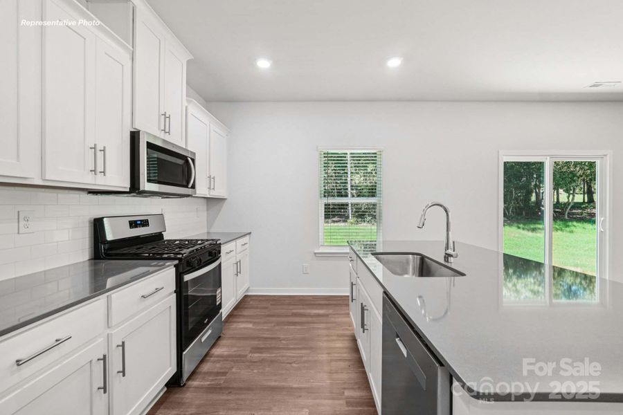 Furnished interior view inside a new home in Clark Creek Landing, Lincolnton (Image 7). Furnished interior view inside a new home in Clark Creek Landing, Lincolnton (Image 7).