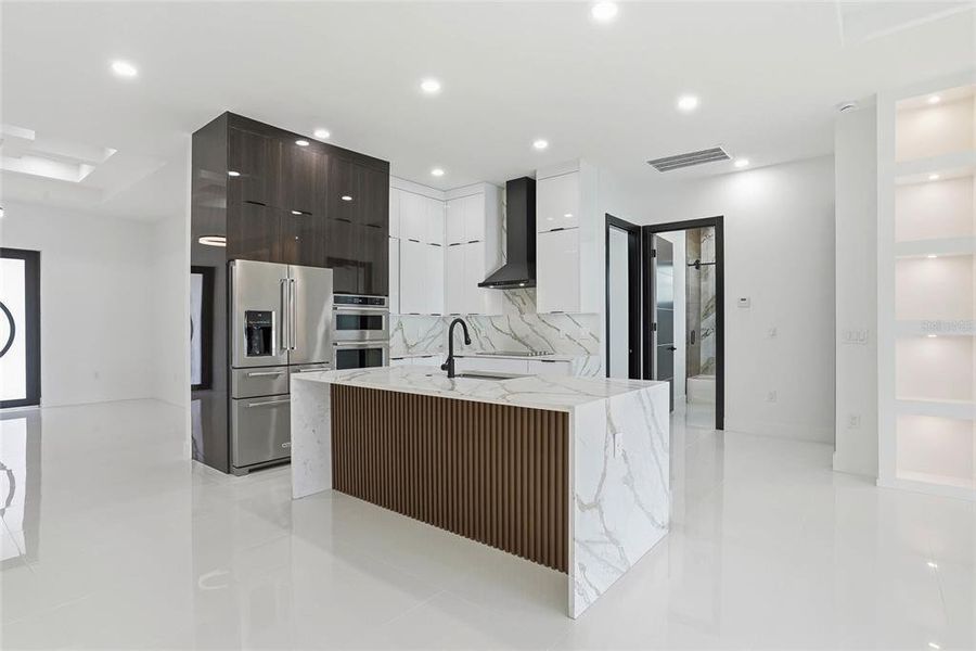 Furnished interior view inside a new home in , Tampa (Image 12).