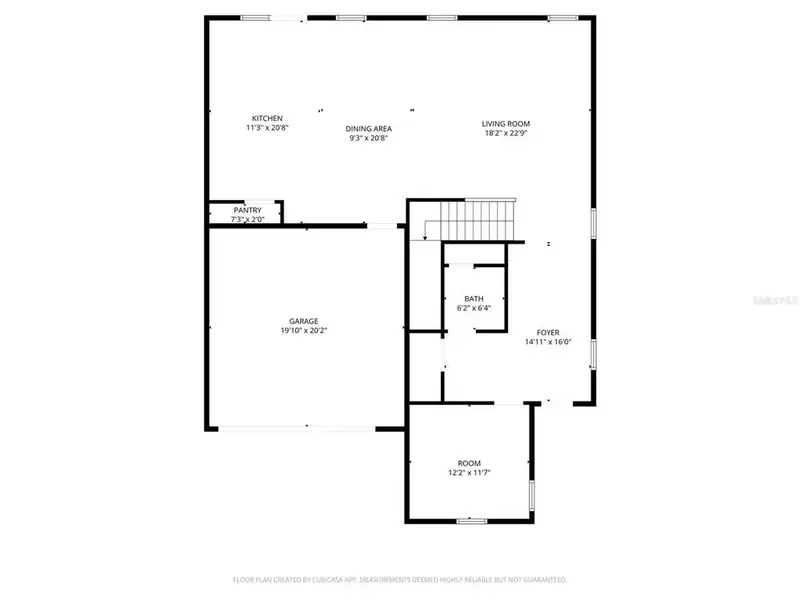 2D floor plan layout of this home in , Kissimmee, FL (Image 6).