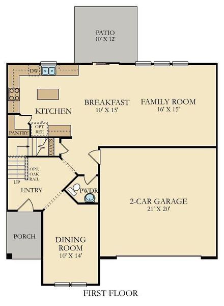 Image 8 of a home in Heron's Walk at Summers Corner: Arbor Collection.