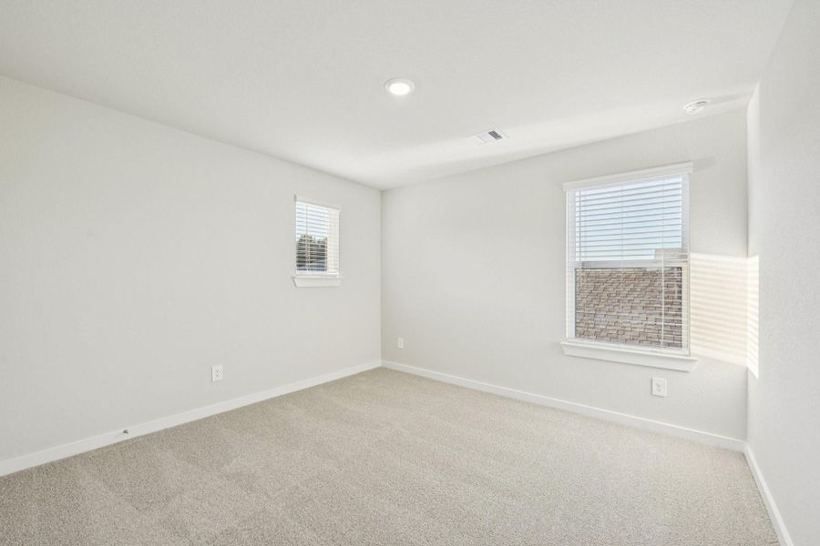 Spacious, unfurnished interior of a new home in Landing Meadows - Traditional Series, New Caney (Image 28). Spacious, unfurnished interior of a new home in Landing Meadows - Traditional Series, New Caney (Image 28).