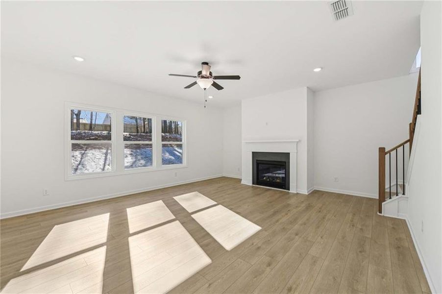 Spacious, unfurnished interior of a new home in The Estates at Casteel, Bethlehem (Image 19).