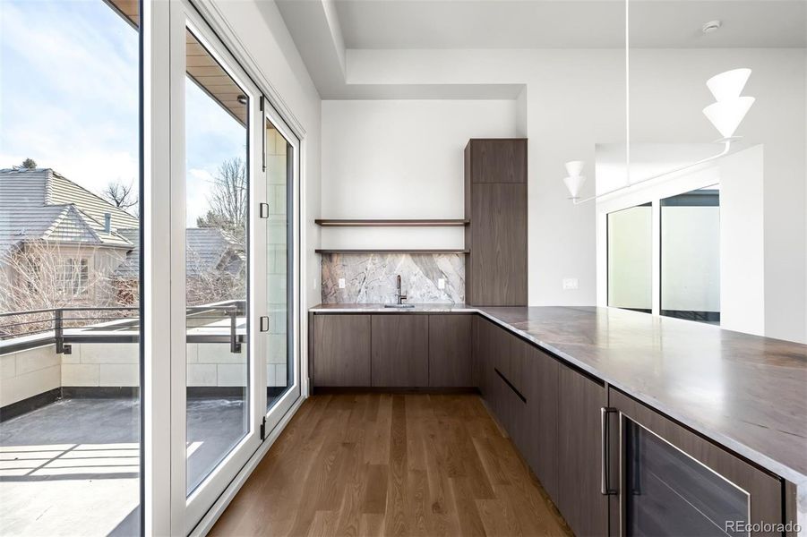 Furnished interior view inside a new home in , Denver (Image 27).