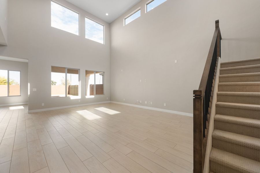Spacious, unfurnished interior of a new home in Legado West, Queen Creek (Image 29).