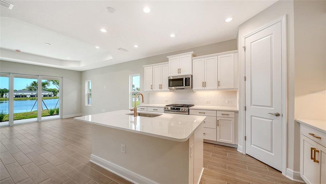 Furnished interior view inside a new home in Grand Park, Sarasota (Image 5).